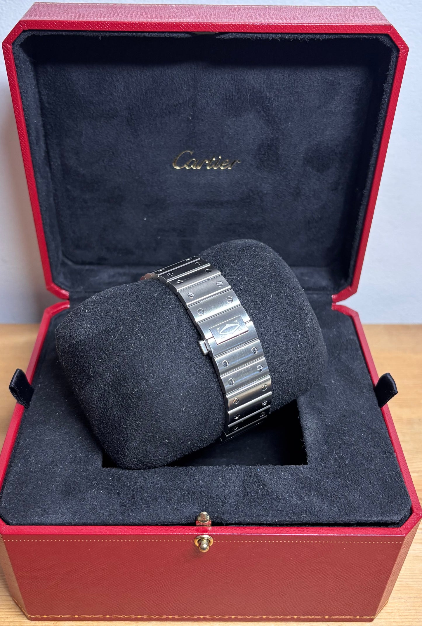 Cartier Santos Large Green Dial - WSSA0062
