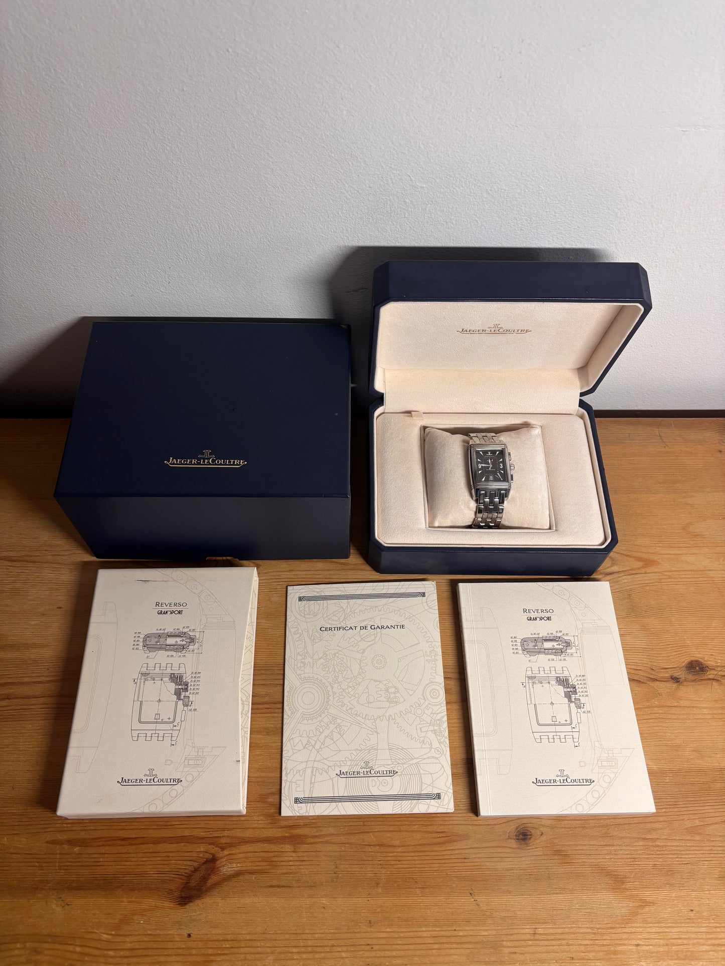 Jaeger-LeCoultre Gransport Chronograph Reverso - 295.8.59