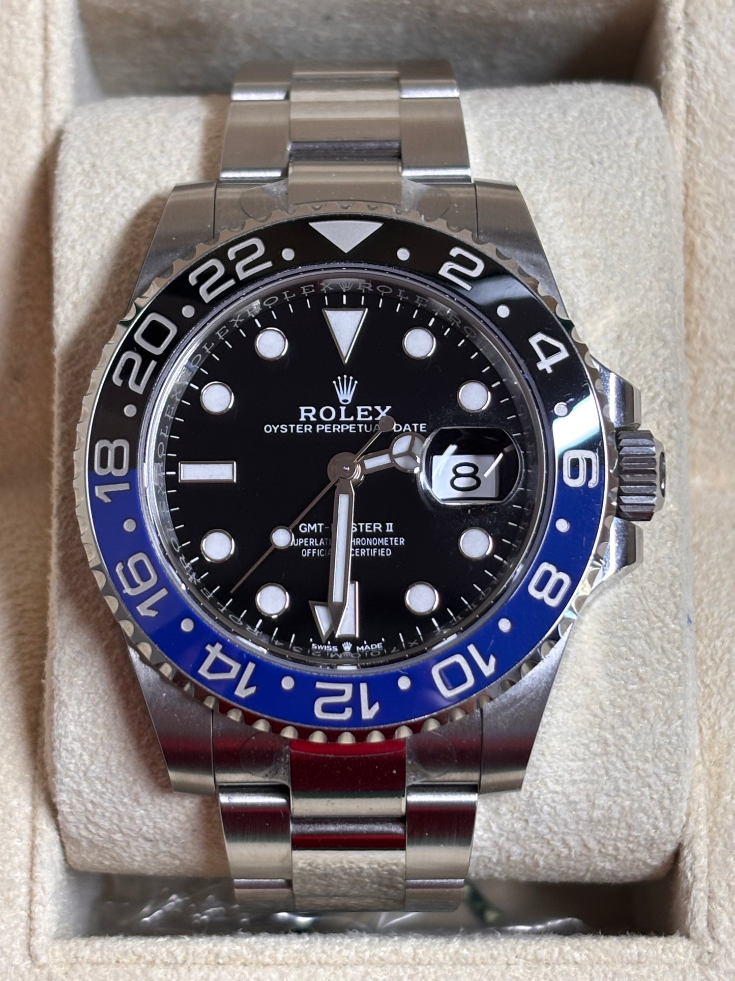 Rolex GMT Master 2 'Batman' - 126710BLNR