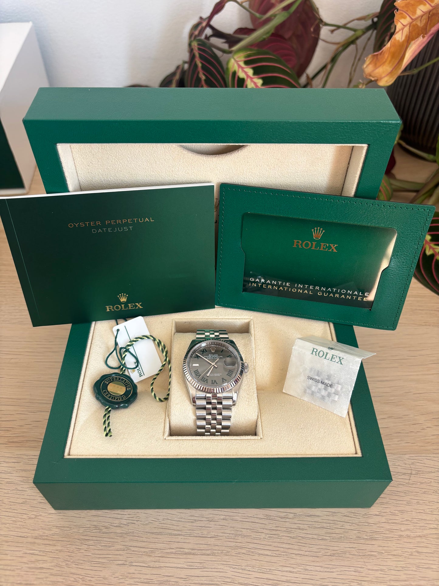 Rolex Datejust 36 'Wimbledon' - 126234