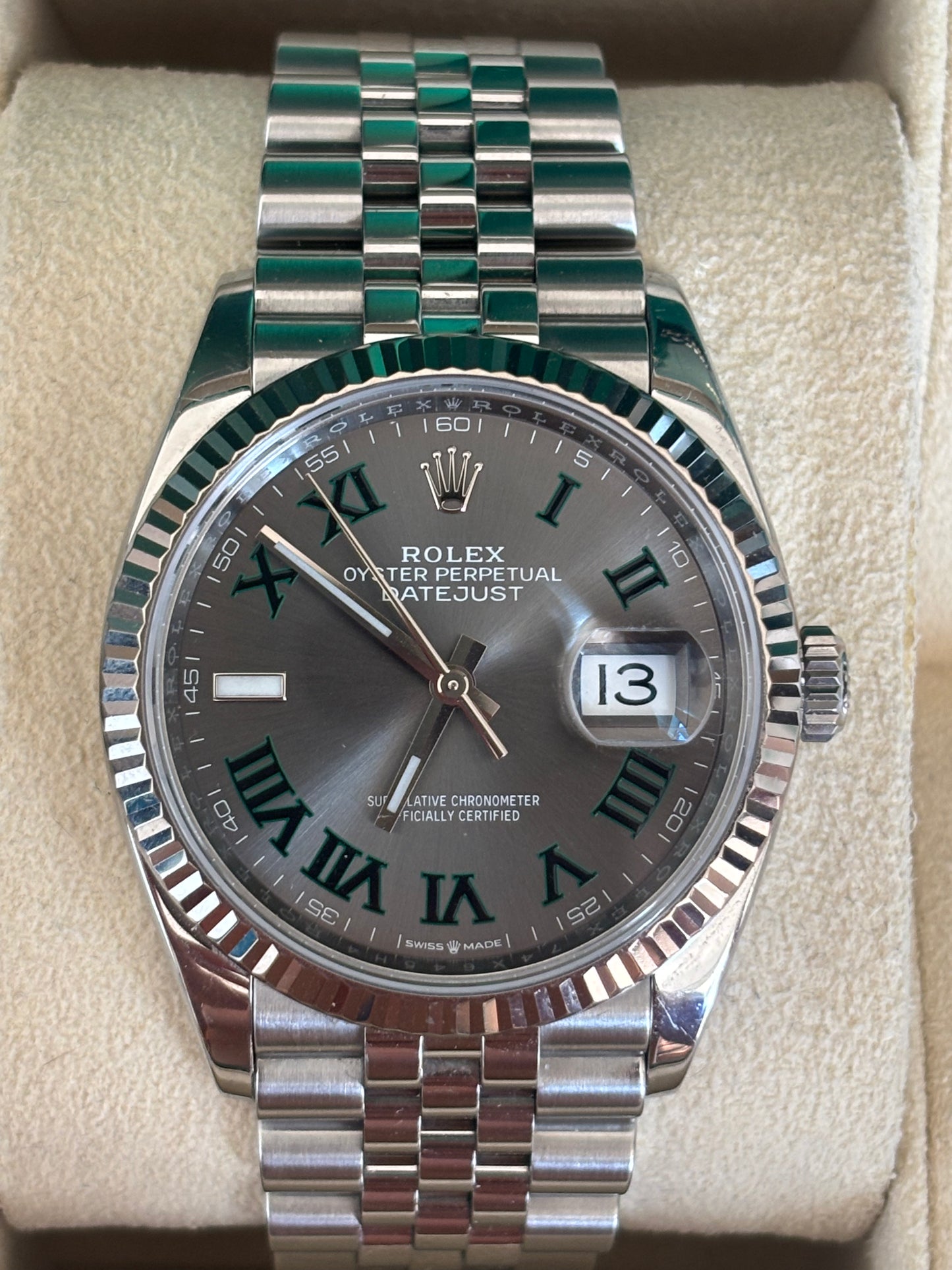 Rolex Datejust 36 'Wimbledon' - 126234