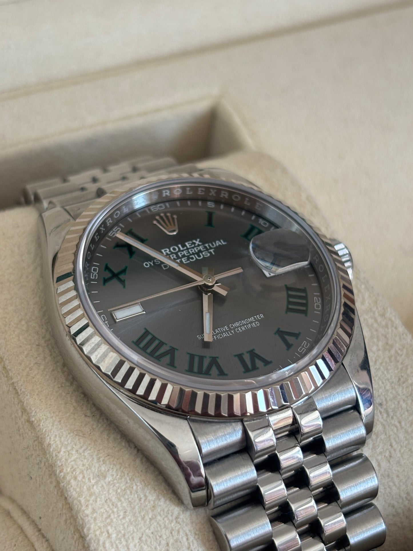 Rolex Datejust 36 'Wimbledon' - 126234