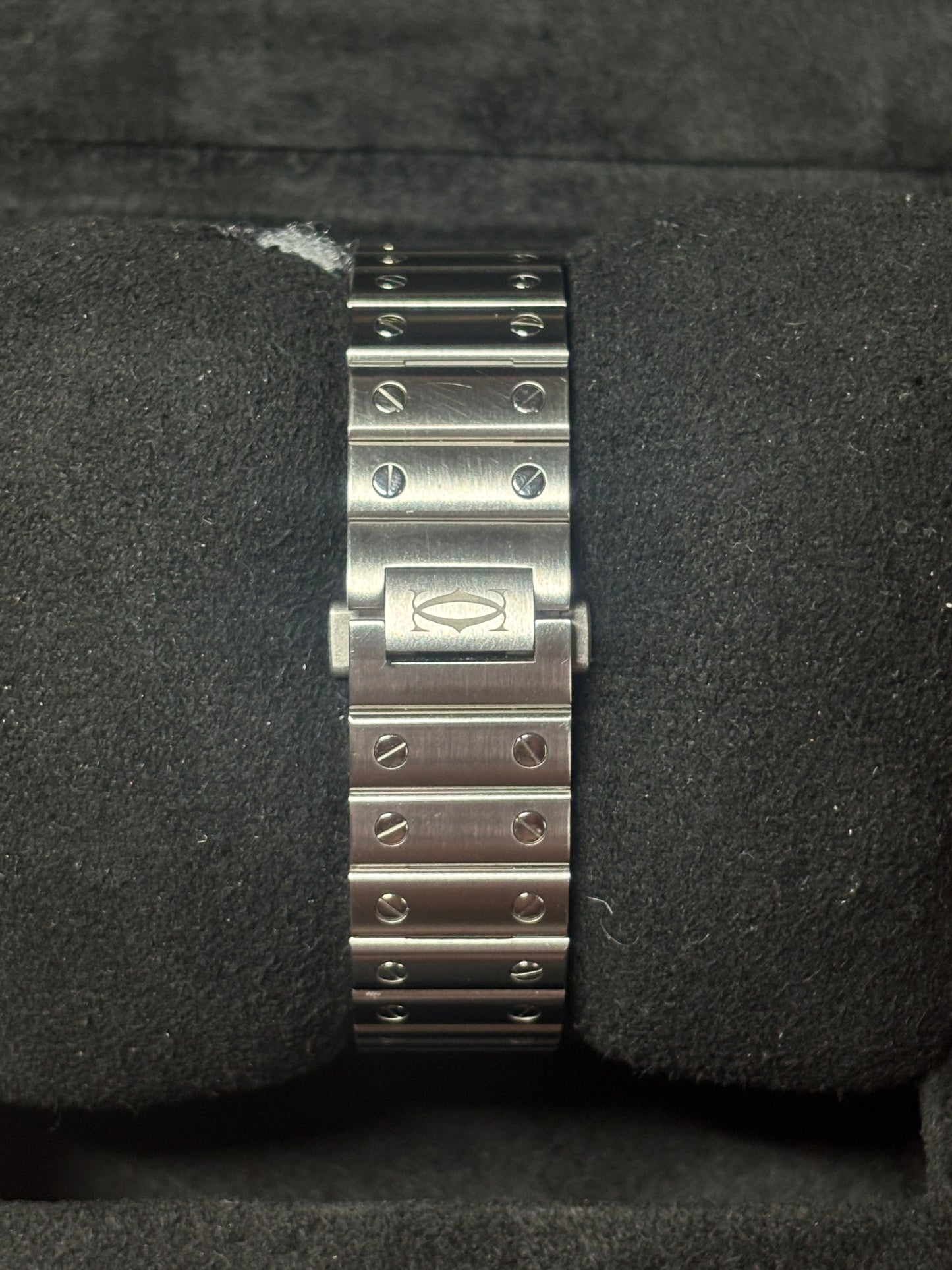 Cartier Santos Medium Green Dial - WSSA0061