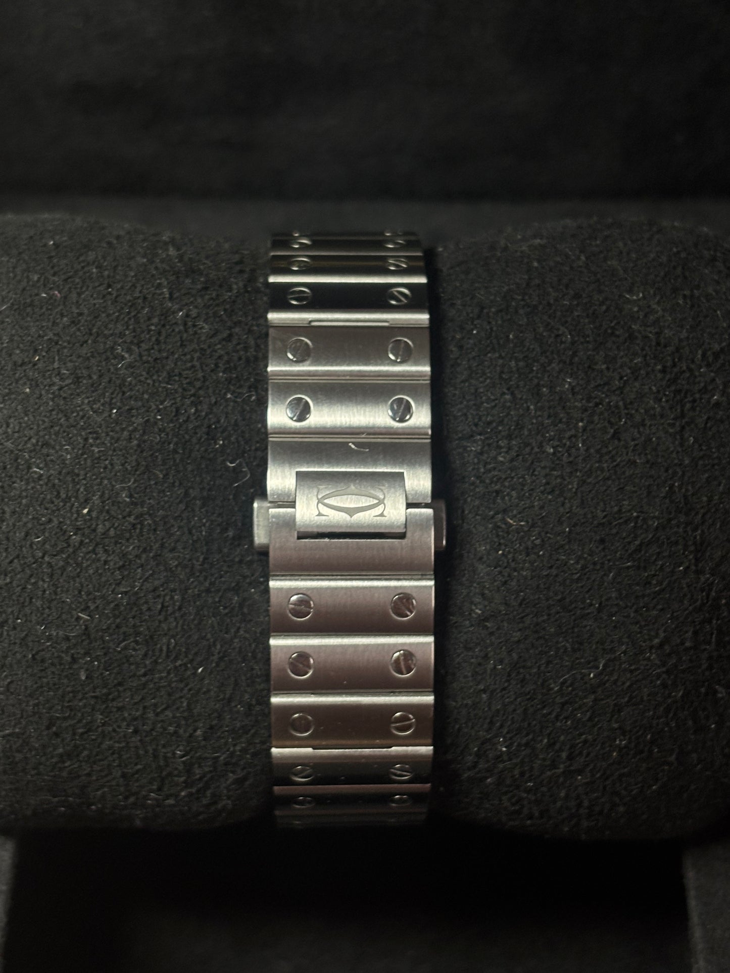 Cartier Santos Medium Tobacco Dial - WSSA0065